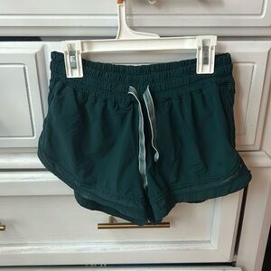 Lululemon green shorts
